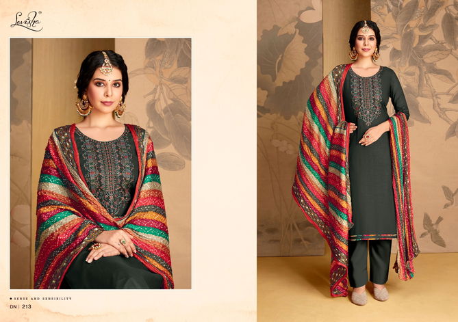 Levisha Nivisha Vol 4 Readymade Designer Rayon Suit Collection
